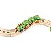Hape Kids Wooden Railway Lazy Caterpillar Train Set