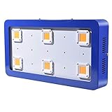 X5 COB 1500W LED Grow Light，1800W LED Grow Light， 2000W LED Grow Light,Sunshine Full Spectrum Grow Light for Greenhouse and Indoor Plant Flowering (1800W-Blue)