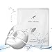 La Skin C White Collection Hyrating Facial Sheet Mask - 5 Pack Korean Anti-Aging,Anti-Wrinkle Face Mask for Superior Moisturizing and Whitening & Rejuvenate Glowing Skin from UVA,UVB (Coconut White)