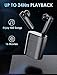 Wireless Earbuds Bluetooth Earbuds V5.0 Wireless Headphones, True Stereo Wireless Earphones with 24Hrs Playback, Comfy Wear & Built-in Dual Mic, Hi-fi Sound Bluetooth Headset w/Portable Charging Casethumb 3