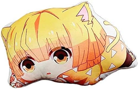 Amazon 鬼滅の刃 抱き枕 抱きまくら 猫耳 人気 ぬいぐるみ枕 スロー枕 お昼寝枕 ぬいぐるみ クッション 萌えグッズ ふわふわ 可愛い インテリア アニメ 携帯枕 両面プリント 鬼滅の刃グッズ 我妻 善逸 抱き枕 オンライン通販
