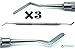 Heidemann Dental Spatula Double Ended 3mm Dental Restorative Filling Instrument