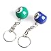 Femitu Billiard Ball Keychain Pool Keying 25mm (Pack of 16)