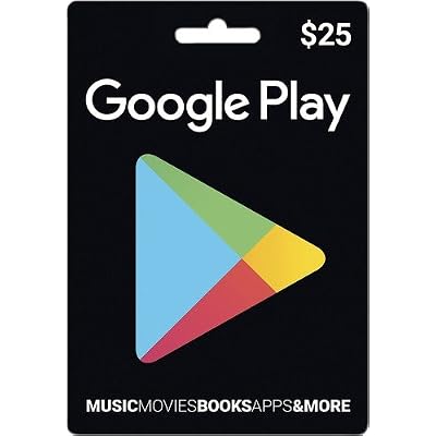 Google play Prepaid Card $25