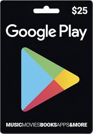 Google play card