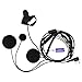 abcGoodefg Full Face Moto Motorcycle Bike Helmet Earpiece Headset Mic Microphone for Kenwood Two Way Radio Walkie Talkie Lt-2288 Lt-3107 Lt-3188 Lt-3260 Lt-3268 TK-3230 TK-340 TK3230K TK3230 primary