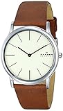Skagen Men's SKW6083 Theodor Saddle Leather Watch