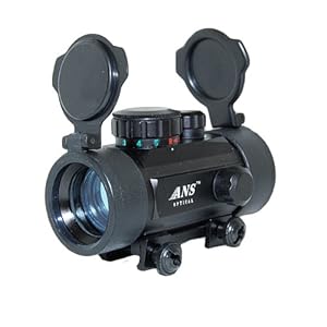 ANS Optical 大口径タイプ 5段階調光 レッド&グリーン ドット ダットサイト