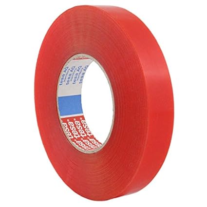 Tesa Tesafix 4965 doppelseitiges Klebeband | Stark klebend | Breite wählbar, 50 m | Transparent | Professionelles Montagekleb