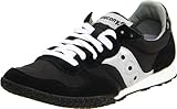 Saucony Originals Women's Bullet Classic Retro Sneaker, Black/Silver, 5.5 M US