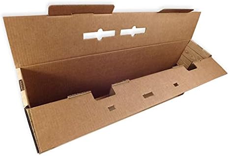 20 Cajas de cartón para jamones. Imitación caja madera: Amazon.es: Oficina y papelería