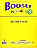 Paperback Boost! Vocabulary Level 3 Teacher's Edition Book