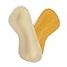 Leather Heel Grips Liner,Non Slip Inserts for Men Women Shoes Too Big,Shoe Filler Improved Shoe Fit and Comfort,Prevent Blisters (Beige, Thick)