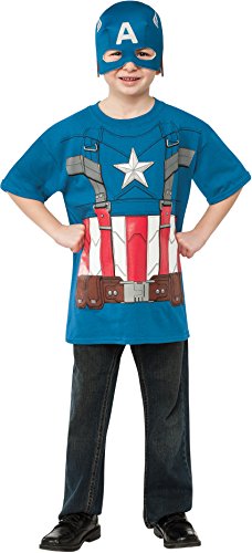 Rubies Captain America: The Winter Soldier Retro Style Costume Top and Mask
