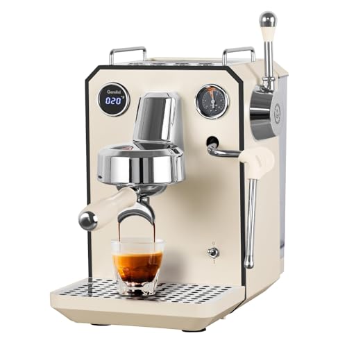 Gemilai Owl Espresso Machine G3006 Ivory White