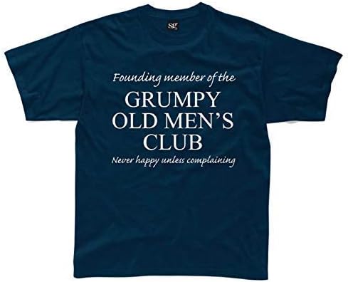 Direct 23 Ltd Grumpy Old Men's Club Mens Funny Printed T-Shirt