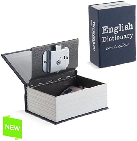 Libro Caja Fuerte - Hucha Diccionario 11,5X8X4,5 CM: Amazon.es: Hogar