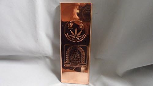 One Troy Pound Legalized It-end Prohibition .999 Copper Bullion Art Bar Ingot Free Shipping