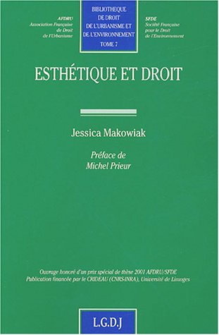 Esthétique et droit
