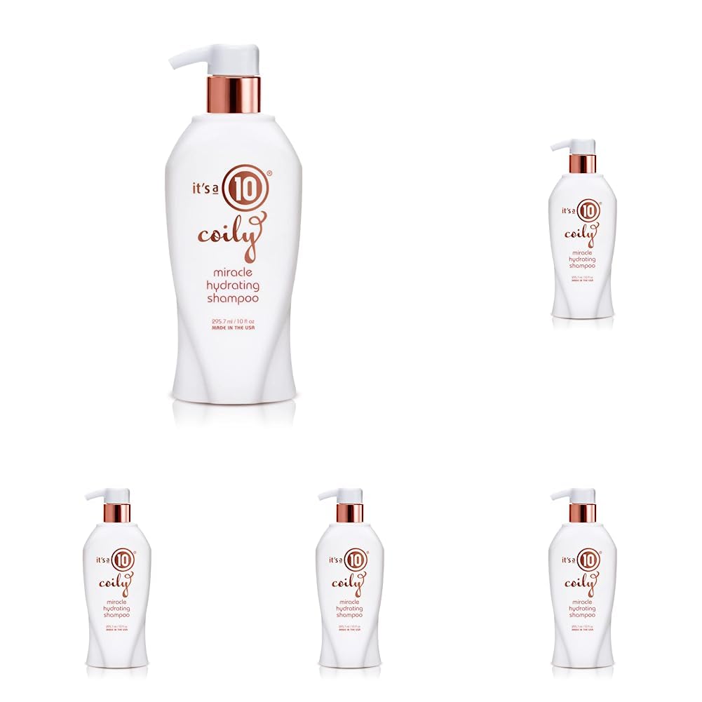 It’s a 10 Haircare Miracle Coily Hydrating Shampoo, 10 oz. (Pack of 5)