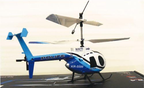 Radio Controlled Hughes POLICE Helicopter with 2.4 Ghz digital radio system