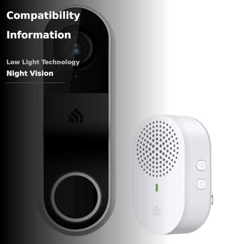 Kasa Smart Video Doorbell Camera Hardwired w/Chime, 2K Resolution, Always-on Power, Night Vision, 2-Way Audio, Real-Time Notification, Cloud & SD Card Storage, Works w/Alexa & Google Home (KD110) - View 6