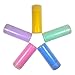 5 Pack - Chamois Shammy Towels - Super Absorbent Synthetic Cloth for Drying Cars, Hair, Swimming, Diving, Detailers, Dogs and Much More - Yellow, Pink, Purple, Blue and Green