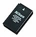 Nikon replacement EN-EL20 Li-ion Battery compatible with Nikon MH-27 Coolpix A 1AW1 1J1 1J2 1J3 1S1 1V3 and Blackmagic Pocket Cinema Camera
