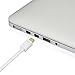 OMorc Mini Displayport (Thunderbolt) to VGA Adapter Converter for Apple MacBook Air/Pro/IMac Surface Book Surface Pro 3/4 ThinkPad X1 - White