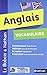 Anglais vocabulaire by 