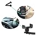 Miniclue Behind Tachometer Bolt-On Smartphone Cell Phone Cup Mount GPS Holder with Cradle Rotatable Clip for Mini Cooper F54 F55 F56 F57 F60，1pack