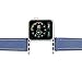V-Moro Compatible with Single Tour Leather Bands for 42mm 44mm Apple Watch Series 4/3/2/1 (Navy Blue, 42mm)