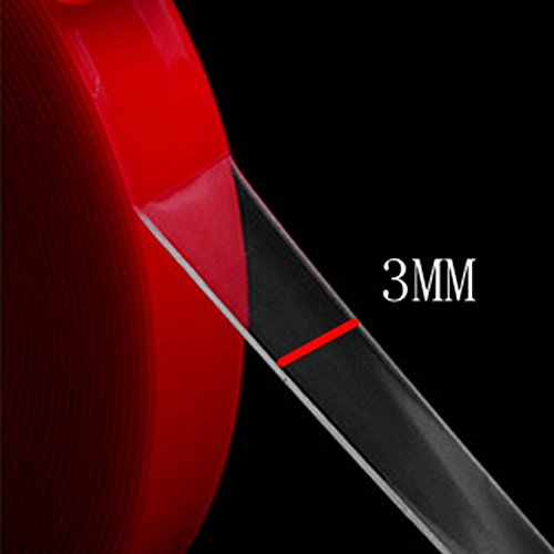 Eachway 3mm Lcd Sticker Double Sided Adhesive Glue Tape Cell Phone Repair Tape for Repair Iphone,Samsung,HTC Mobile Phone Cellphone Touch Screen Digitizer Lcd Screen Display(2 Pack)