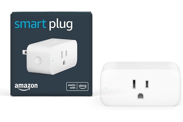 Amazon Smart Plug, Works with Alexa, Simple Setup, Endless Possibilities