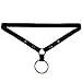 iEFiEL Men O Ring Lifter Snap Enhance G-String Bikini Support Underwear Black One Size