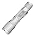 Premium Quality Bright LED Tactical Torch Flashlight With Built-In Rechargeable Battery - 3 Modes - Adjustable Focus Zoom Lens - Excellent For Hiking, Camping, Blackouts & Emergencies