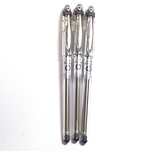 Pentel Slicci Gel Ink Pen 0 4 Mm Black Ink 3 Pens Per Pack Japan Import Komainu Dou Original Package Buy Online In Cayman Islands At Cayman Desertcart Com Productid