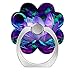 Cell Phone Ring Holder Cellphone Finger Stand 360 Degree Rotation Work for Smartphone Tablet-Purple Lotus Flower