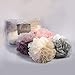 Bath Sponge, Loofahs Exfoliating Mesh Ball Body Bath Pouf Shower Wash Luffa Cleanse Soft 4 Packs 60 Gram Each for Men and Women by KRRAMEL