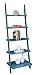 Convenience Concepts French Country Bookshelf Ladder, Blue