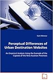 Image de Perceptual Differences of Urban Destination Websites