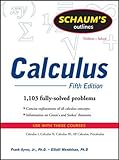 Schaum's Outline of Calculus, 5th