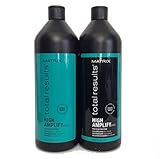 Matrix Total Results High Amplify Shampoo & Conditioner Liter Set 33.8oz Each