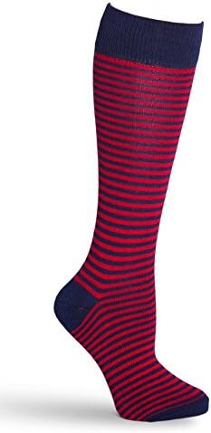 DeadSoxy Women’s Dress Socks, Light Compression, Guaranteed Not to Slip, Shrink, or Fade (The Oxford)