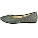 Alpine Swiss Women's Genuine Leather Lined Petunia Ballet Flats