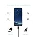 BeneStellar for Samsung S9 Charger Cable, USB C to USB A (2-Pack 5ft) Type C Nylon Braided Fast Charging Cord for Samsung Galaxy S9 Plus/Note 8 / S8 / S8 Plus, LG V20, Google Pixel and More (Black)