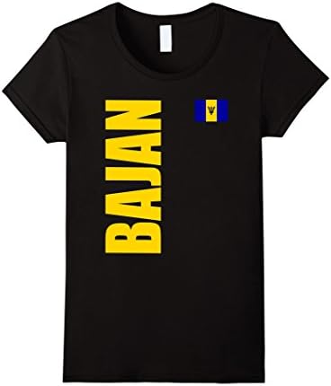 Womens Storecastle Barbados Shirts - Barbados Flag Gift T-Shirt Large Black