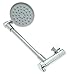 Waterpik Adjustable Rainfall+ Rain Shower Head, Chrome with Arm JP-140