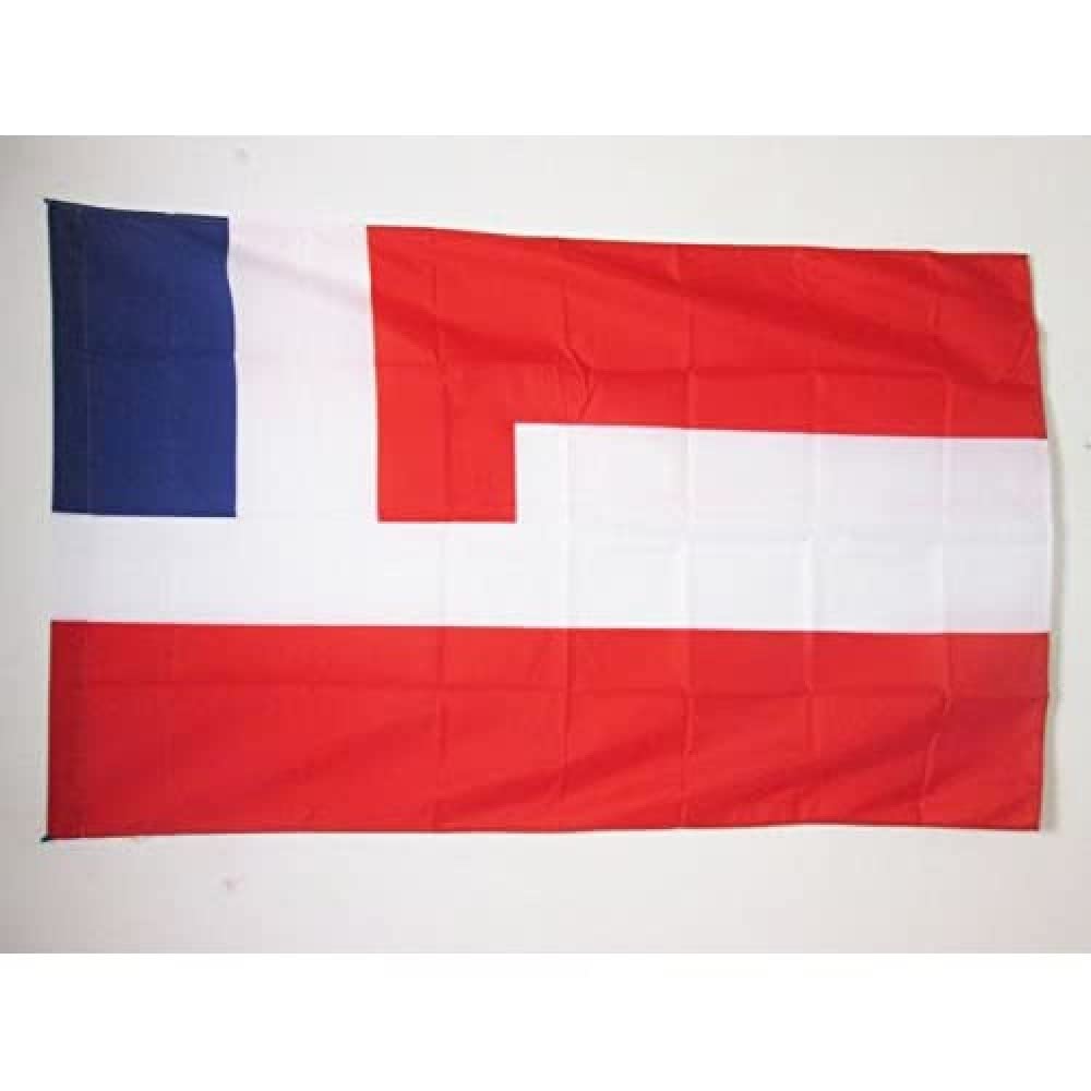 AZ FLAG - French Tahiti Flag - 3x5 Ft - Tahitian Banner with Sleeve - 100% Polyester - Fade Resistant - Vivid Colors - 3' x 5' Feet - 150x90 Cm