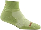Darn Tough Vertex Quarter Crew Ultralight Socks - Women's Green Medium